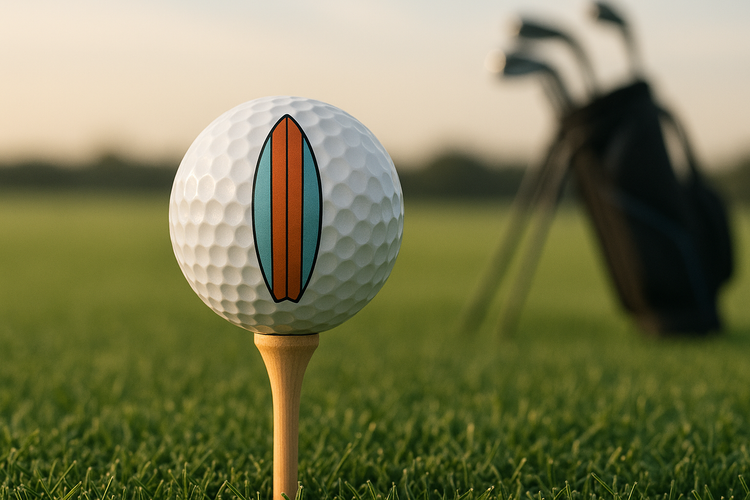 Golf Ball Surfboard - Driving Range
