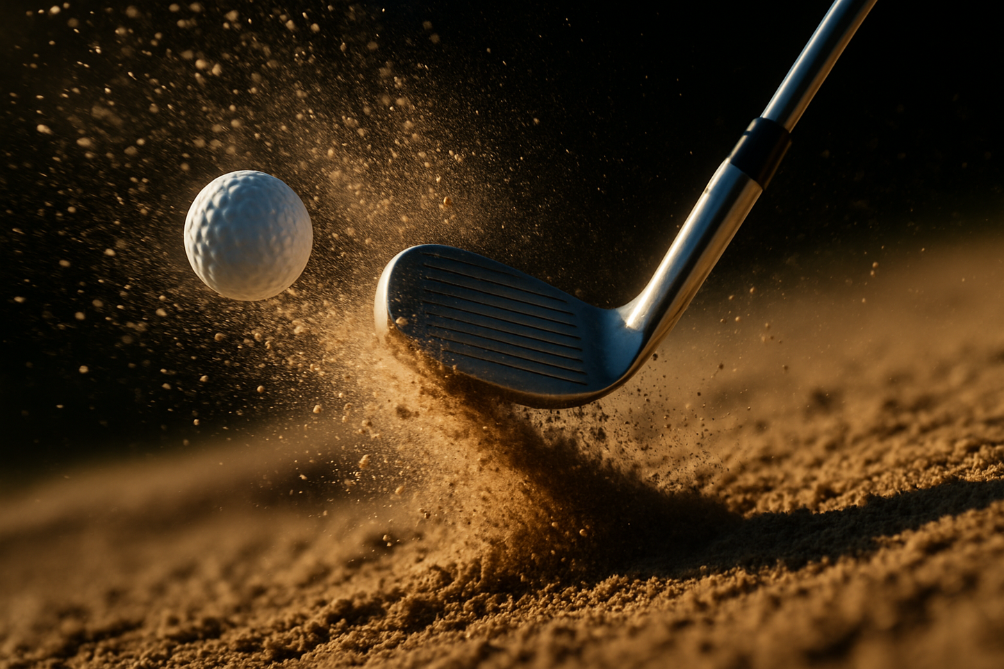 Bunker Shot - Close-up Impact