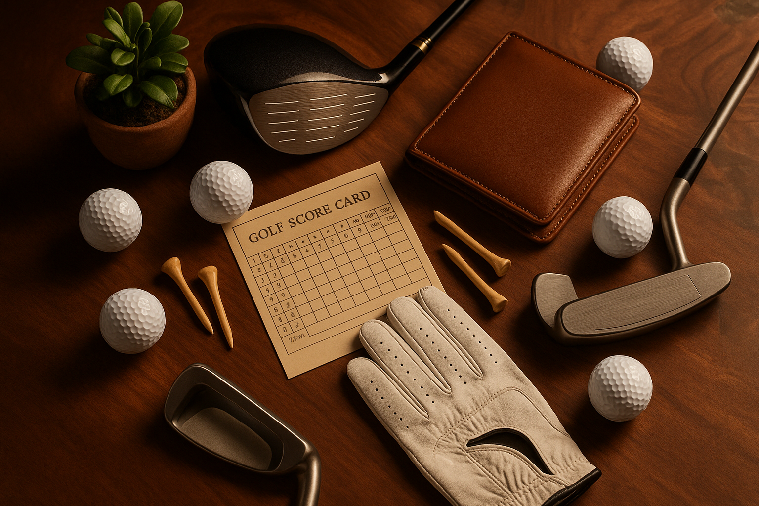 Golf lifestyle product shot